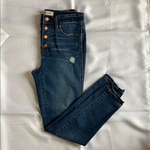 Madewell 10”button fly drop hem edition